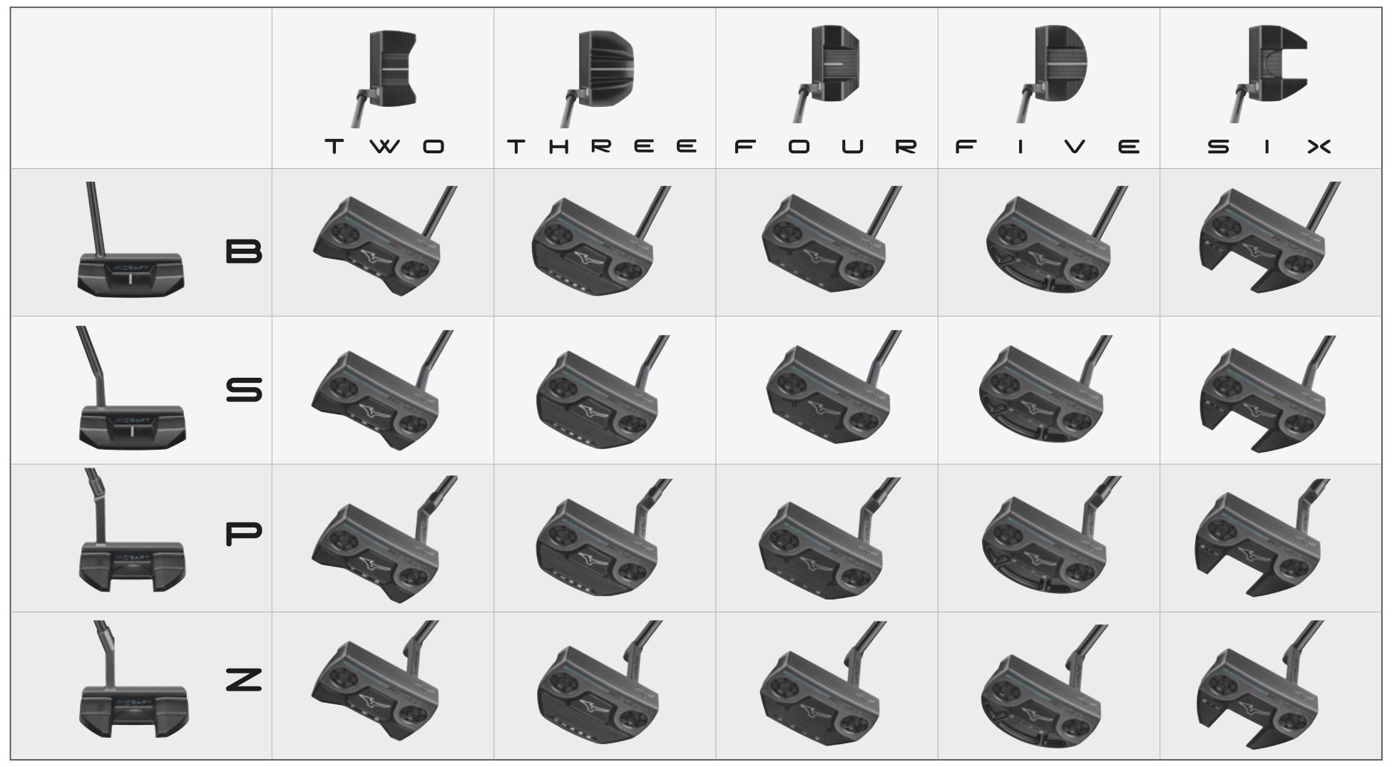 Grid demonstrating various rotations and states of a black stylized joystick-like controller.